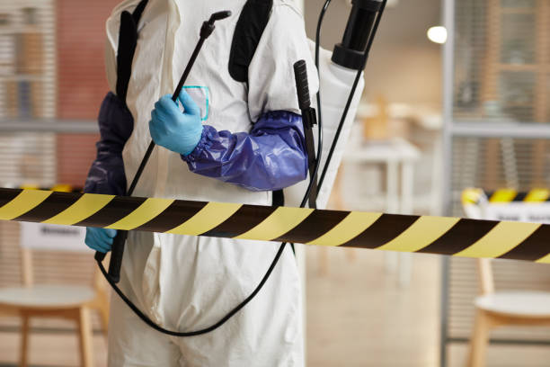 Professional Crime Scene Cleanup technician working in Marlton, MD